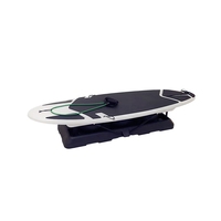 Équipement de fitness pour intérieur de salle de sport : Planche de surf pour entraînement Pilates et renforcement du tronc, planche d'équilibre pour studio