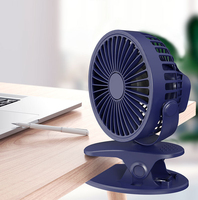 Ventiladores de Clip Mini Portátiles Recargables de 5V USB con Logotipo Personalizado, Venta al Por Mayor