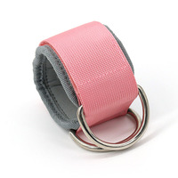 Sangle de cheville de fitness à double anneaux en D pour machine à câble, accessoires d'exercice et extensions de jambes
