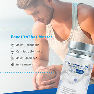<span class=keywords><strong>Glucosamine</strong></span> <span class=keywords><strong>HCl</strong></span>, complément de <span class=keywords><strong>glucosamine</strong></span>, sulfate de chondroïtine, MSM, capsules pour le confort des articulations, capsules pour la santé des articulations - Product Image 3