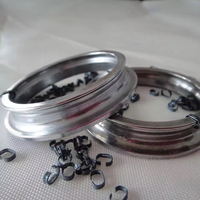 TONGDA Anneau de rotation en acier inoxydable pour pièces détachées de machines textiles
