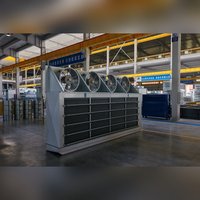 Unité de refroidissement à air forcé haute performance à pression différentielle pour la préparation rapide des repas et les applications de refroidissement rapide