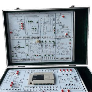 Caja de Entrenamiento de PLC Metálica BEICHENG, Controlador Lógico Programable Portátil, Entrenador de Experimentación, para Escuelas, Laboratorios y Educación - Product Image 1