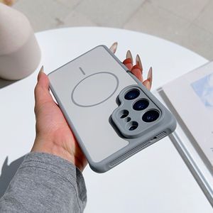 Custodia Protettiva Magnetica, Antiurto, Minimalista, con Sensazione Premium e Design Color Block per Samsung S26 Ultra e S26 <span class=keywords><strong>Plus</strong></span>. - Product Image 6