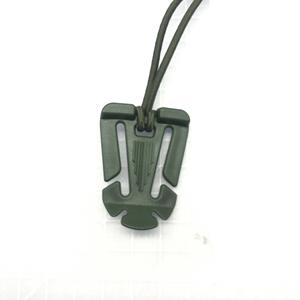 Soporte Táctico para Linterna con Cordón Elástico - Clip Molle Multiusos Web Dominator para Correas de Mochila y Accesorios de Bolsa - Product Image 1