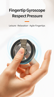 Support de téléphone rotatif en alliage de zinc magnétique et flexible, réglable, et support de bureau pour fidget spinner de jeu, pour voiture, salle de bain, bureau, salon