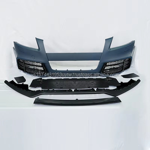 PNB RS5 Style Front Bumper Cover for 09-11 Audi A5/S5 B8 High Quality New <b>Car</b> Body Kit Clip-on Attachment Easy Installation - Product Image 2