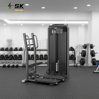 Machine à soulever les mollets réglable SK Commercial, cadre en acier robuste pour l'entraînement de la force des mollets, équipement de salle de sport