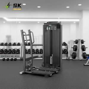 Machine à soulever les mollets réglable SK Commercial, cadre en acier robuste pour l'entraînement de <span class=keywords><strong>la</strong></span> force des mollets, équipement de salle de sport - Product Image 3