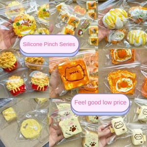 Bán Buôn Sáng Tạo Silicone Mô Phỏng Thực Phẩm Bóp New Căng Thẳng Cứu Trợ Đồ Chơi Trẻ Em Âm Nhạc Giải Nén Căng Thẳng Cứu Trợ Đồ Chơi - Product Image 3