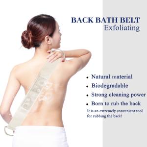 Spugne da bagno in cotone ramietto naturale esfoliante set di guanti da doccia - Product Image 5