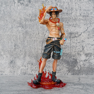 Statua da Collezione in PVC di Ace con Frutto del Fuoco da <span class=keywords><strong>One</strong></span> Piece, 24 cm, Modello GK Action Figure Giocattolo - Product Image 4