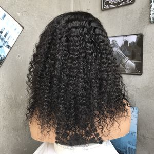 Perruques frontales transparentes HD haute densité <span class=keywords><strong>de</strong></span> cheveux humains brésiliens, perruques frontales en dentelle frisées pour femmes noires échantillon gratuit - Product Image 6