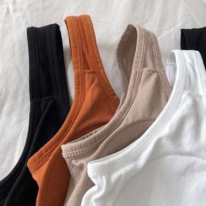 سترة ملابس داخلية جديدة عالية الجودة للنساء قابلة للتنفس بدون خياطة ، سترة ملابس داخلية ملونة عصرية بنمط ثابت - Product Image 5