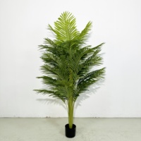 Plantes artificielles d'intérieur en pot de palmier décorations de table de jardin touch réel en gros
