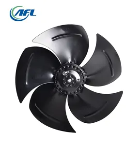 AFL 350mm 220V/230V 380V/400V High quality axial-flow fan With a net and wind guide Rotor Motor Air Blower for air purifier