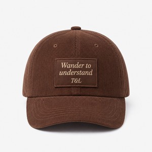 Wholesale Custom Logo Woven Patch 6 Panel Corduroy Adjustable Snapback Cap Luxury <b>Flat</b> Brim Fabric <b>Hat</b> Manufacturer - Product Image 2