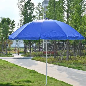 Parasol de camping et de plage portable, pliable, réglable, avec fixation par pince, revêtement argenté, bandes résistantes au vent, vente en gros - Product Image 3