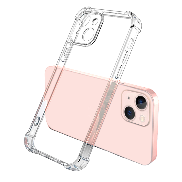Wholesale 1.5mm Transparent TPU Sports Mobile Phone Cover Clear Cell Phone Case for iPhone 5G 5S SE