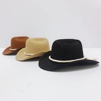Topi Hewan Peliharaan Koboi Mini Topi Anjing Kucing Kecil Dapat Disesuaikan Kostum Pesta Natal Halloween Alat Peraga Foto Hawaii Dekorasi Retro Lucu