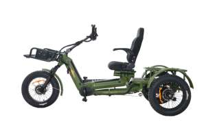 Triciclo Eléctrico en Promoción 2026 Cruiser 48V 40Ah de Largo Alcance, Neumático de 20 Pulgadas, Asiento Ajustable, Cuadro de Aluminio, para <span class=keywords><strong>Golf</strong></span> y Ocio - Product Image 2