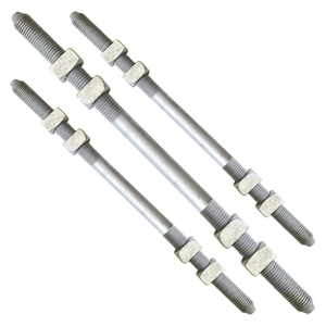 Quan Pham - Perno de Suspensión para Cables de 3/4'' x 10'', Galvanizado en Caliente, Resistencia Mínima a la Tracción de 13,550 lbf, Alta Calidad - Product Image 3