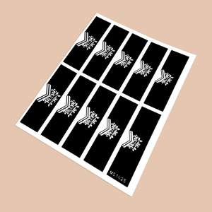 ลายฉลุสำหรับสักนิ้วสำหรับผู้หญิงลายฉลุบนกระดาษสำหรับสักลายเฮนน่าแบบกำหนดเอง - Product Image 6