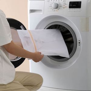 6 sacs de lavage réutilisables pour sous-vêtements et soutiens-gorge, en maille durable avec fermeture éclair - Product Image 3