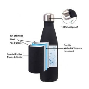 Bouteilles en acier inoxydable sans BPA de 500 ml/750 ml/1000 ml, logo personnalisé, bouteille en métal de 750 ml, isolée pour le sport et le quotidien - Product Image 3
