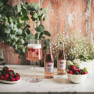 Boisson tonique biologique à la fraise, fabriquée en Espagne, prête à boire, 200 ml, boisson gazeuse biologique à la fraise, Refresco - Product Image 5