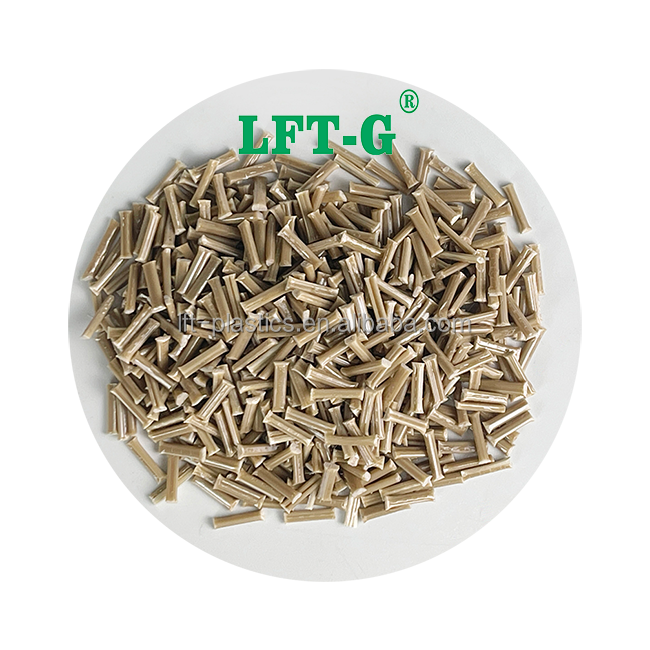 PPS long glass fiber 60% reinforced thermoplastic composite granules natural color