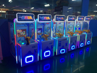 Machine de jeu simulateur de tir de balles à monnayeur, distributeur de cadeaux avec garantie d'un an pour centre commercial intérieur