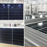 Panneaux solaires JA Solar Ja N-type double vitrage 590W 600W 610W 615W, panneaux solaires bifaciaux N-type Topcon avec le meilleur prix