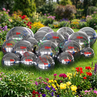 Ballons gonflables géants personnalisés en forme de boule miroir, ballons métalliques brillants, ballons gonflables géants décoratifs, gonflables publicitaires