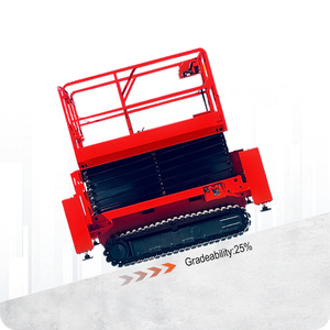 Mini EN280 Strd Hydraulic Construction Aerial <b>Work</b> <b>Platform</b> Crawler Self Propelled Scissor Lift on Tracks - Product Image 1