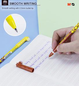 Pulpen Gel Tinta Hapus dengan Sentuhan Panas <span class=keywords><strong>M</strong></span>&G Stationery Kawaii Lucu Motif Hewan, Tersedia Custom, Dilengkapi Isi Ulang dan Penghapus - Product Image 4