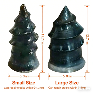 Outil de <span class=keywords><strong>réparation</strong></span> de pneus à vis en caoutchouc pour moto, vélo et voiture, <span class=keywords><strong>prix</strong></span> d'usine - Product Image 2