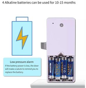 Fitnessstudio Smart Security digitales schlüsselloses elektronisches Akku-Schloss Nähe RFID-Karte Passwort <span class=keywords><strong>PIN</strong></span>-<span class=keywords><strong>Code</strong></span> Schließfach Schloss für Schrank - Product Image 3