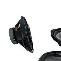 Desain Ringkas 6x9 Inci Speaker Mobil Koaksial 5 Arah 600W Maks 100W RMS 4 Ohm Woofer Tweeter Jangkauan Penuh untuk Peningkatan Audio Kendaraan