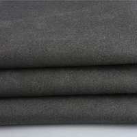 0.5Mm-1.0Mm microfibre daim Imitation cuir tissu ignifuge en cuir PU pour meubles canapés décoration intérieure sac utilisation