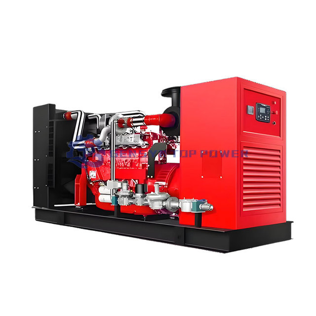 500KW Dual Fuel Syngas/Biogas/Natural Gas Heavy Duty Generator for Oilfield/Mining Powertrain with IP55 Protection 24V DC Start