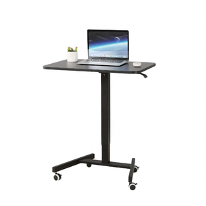 Ergonomic khí nén khí nâng bàn máy tính di động Bệnh viện Y tế điều chỉnh chiều cao giường bên bảng với bánh xe cho bệnh nhân - Product Image 1