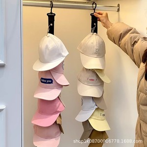 ตะขอแขวนเสื้อโค้ทพลาสติกอเนกประสงค์สำหรับตู้เก็บของตะขอเกี่ยวติดผนังแบบไม่ต้องเจาะ<span class=keywords><strong>ลิ้น</strong></span>หมวกรูปเป็ดตะขอสำหรับหอพักนักเรียน - Product Image 4