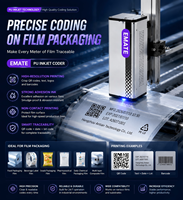 Imprimante jet d'encre UV PIJ pour les distributeurs, impression de données variables, code QR, code-barres