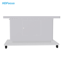 HDFocus 43 49 55 65 pouces table intelligente interactive écran tactile tables de jeu pour l'apprentissage des enfants magasin de détail paramètres d'éducation
