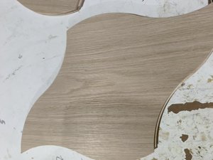 Bespoke hình đa lớp gỗ sồi trắng rắn gỗ thiết kế Sàn-Thiết kế hiện đại bền cho sử dụng ngoài trời và công viên - Product Image 3