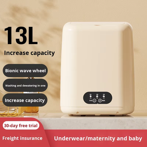 Hot Selling <strong>Mini</strong> Semi Automatic Baby Clothes Washing Machine Portable <strong>Spin</strong> Washer <strong>Dryer</strong> Combo Gentle Cleaning Home Socks Car Use - Product Image 4