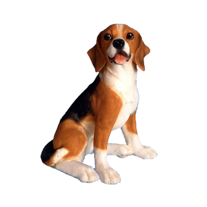 Grote Tuin Standbeelden Polyresin Staande Hond Beeldjes - Product Image 3