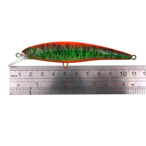 Leurre flottant dur de 110 mm, type Minnow, en plastique, <span class=keywords><strong>pour</strong></span> <span class=keywords><strong>la</strong></span> pêche en lac, en ruisseau et en eau douce - Product Image 4