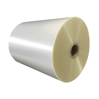 Rouleau de film thermorétractable PVC à haute rétraction, transparent, imprimable, pour l'impression d'étiquettes thermorétractables pour boissons